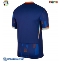 Fotballdrakt Herre Nederland Bortedrakt EM 2024 Kortermet